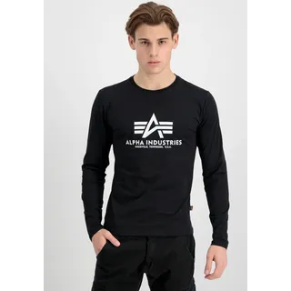 Alpha Industries Basic Langarm-T-Shirt Black L