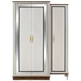 JV moebel Kleiderschrank 52 x 208 x 52 cm Beige