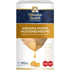 Bild Manuka Honig Hustenbonbons - 100g - Ingwer-Zitrone