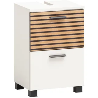 Schildmeyer Waschbeckenunterschrank Katta 40,2 x 60,8 x 35 cm Weiß Matt