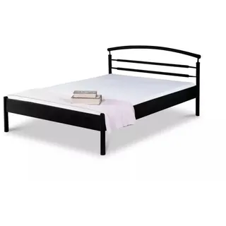 Metallbett Ella – 100 x 220 cm / schwarz