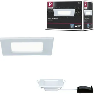 Paulmann LED-Einbaupanel 6 W eckig weiß