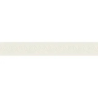 A.S. Création Borte selbstklebend Wellenmuster 5 m x 8 cm Weiß-Metallic