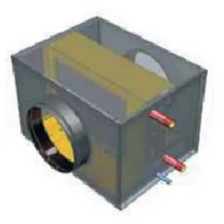 s & p (soler & palau) BA-AF 500 L Kühlregister Kaltwasser DN500 links