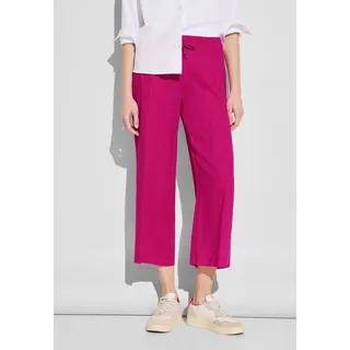 STREET ONE Damen 7/8 Culotte Leinenhose smell of rose,40W/26L