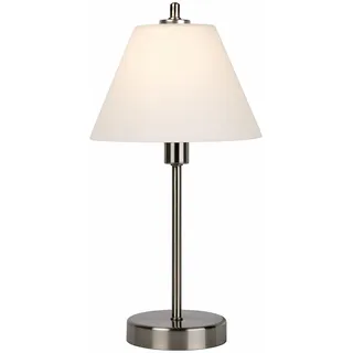 LUCIDE Tischlampe Chrom Matt