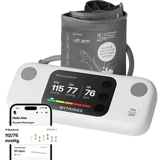 Withings BPM Vision Oberarm