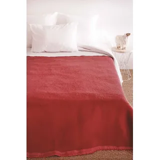 Toison d’or Woolmark Volta Wolldecke, 240 x 300 cm, Rosenholz