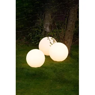 3er Globe-Set (50cm) LED WW