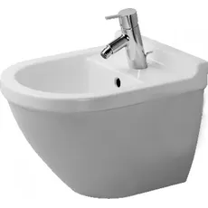 Duravit Wand-Bidet Starck 3, 475mm, mit Überlauf,, Farbe: Weiß