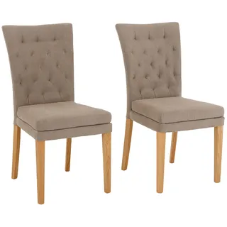 Colorado 2 St. Luxus-Microfaser mittelbraun/eiche