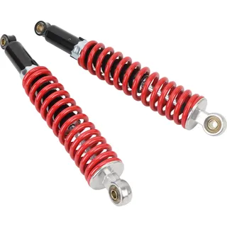 2pcs 350 mm Stoßdämpfer 8mm Hochleistungsfeder Universal Fit für 50 cm3 bis 150 cm3 Dirt Pit Bike ATV Quad Scooters