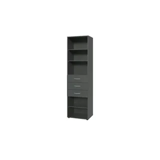WIMEX Standregal 40 x 30 x 180 cm Grau