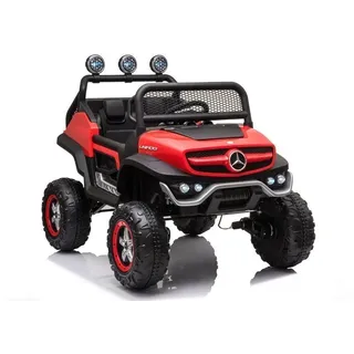 Auto Mercedes Unimog S rot - Rot