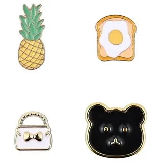 ONSALA Charms Pimp Your Phone Metal and Plastic 4pcs