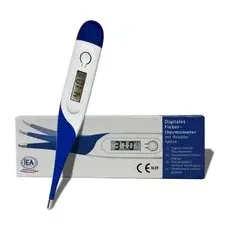 IEA Medical Digitales Fieberthermometer flexible Spitze, Fieberthermometer Baby, Thermometer Fieber