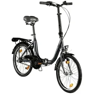 Zündapp ZF40 20 Zoll Klappfahrrad Faltrad Camping fahrrad grau