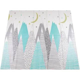 Paco Home Kinderteppich 150/200 cm Folding Mat 684 , Creme , Textil , Rechteckig , 150x200 cm , strapazierfähig, für Fußbodenheizung geeignet , Teppiche und Böden, Teppiche, Kinderteppiche