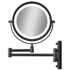 Gillian Jones LED double sided Wall mirror in black with x 10 m
