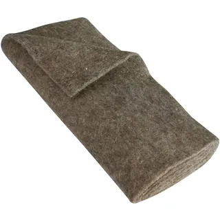WINDHAGER Schafwoll-Filzmatte Kälteschutzmatte 200 x 38 cm grau