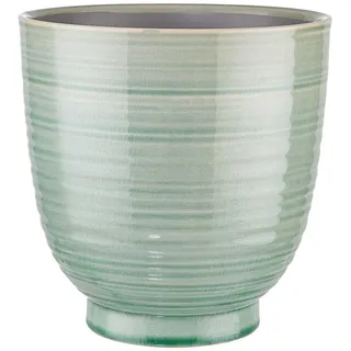 Butlers Blumentopf Bloom , Mintgrün , Keramik , 20 cm , Dekoration, Blumen & Blumentöpfe, Übertöpfe
