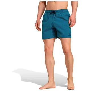 adidas Seersucker Stripy 5 ́ ́ Badeshorts - Pure Teal / Dark Blue - XL