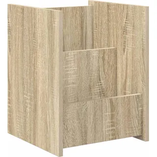 vidaXL Magazinregal Sonoma-Eiche 35 x 35 x 45 cm Holzwerkstoff - Braun