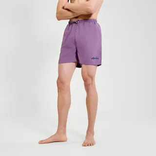 Ellesse Badeshorts "LAMINA SWIM SHORT" sportlicher Stil, für Erwachsene geeignet, schwarz lila