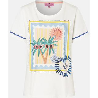 T-Shirt LIEBLINGSSTÜCK "PaulaL", Damen, Gr. XL, weiß (110, sanftes weiß), 100% Baumwolle, Obermaterial: 100% Baumwolle CO., Shirts T-Shirt