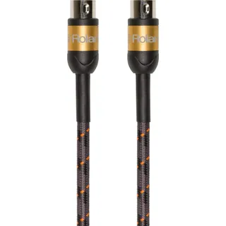 Roland Gold-Serie Premium-MIDI-Kabel, Länge: 3m – RMIDI-G10