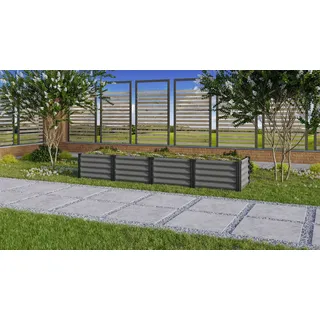 Vitavia Meta In&Out 401 L 65 x 245 x 40,3 cm Granitgrau