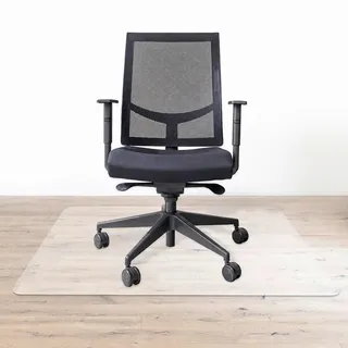 Bodenschutzmatte , Transparent , Kunststoff , rechteckig , 114x120 cm , für Fußbodenheizung geeignet, für alle Fußböden geeignet, schützt den Fußboden, kratzfest, abriebfest , Teppiche und Böden, Bodenbeläge, Bodenzubehör, Bodenschutzmatten