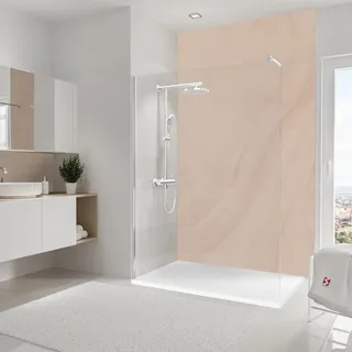 Schulte Duschrückwand Softtouch DecoDesign 255 cm x 150 cm Sandstein-Beige