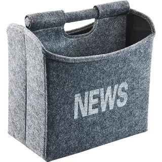 Locker »NEWS« grau,