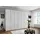 Drehtürenschrank Monaco 295,2 x 216 x 58 cm Weiß
