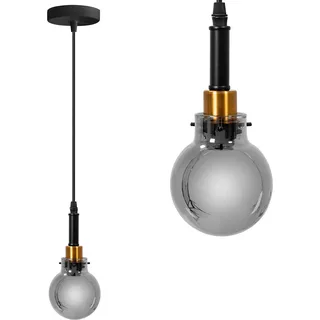 tooLight Hängelampe APP1124-1CP BLACK/GOLD - Schwarz, Gold