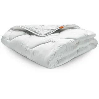 sleepling Bettdecke 155x200 cm, Ganzjahresdecke 155 x 200, Decke Made in EU, Oeko-Tex 100, Waschbar 60 Grad, Steppdecke 100% feine Mikrofaser, Basic 100