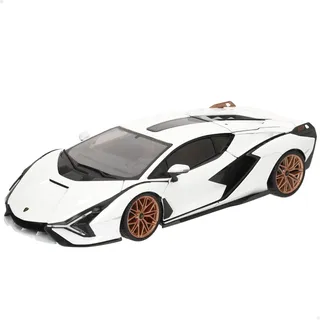 BBURAGO Lamborghini Sian FKP 37 1:18 Auto - White - One Size