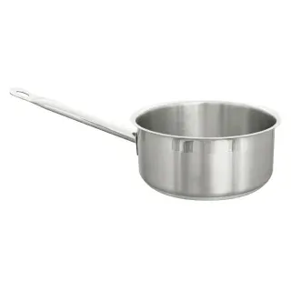 SCHNEIDER Stielkasserolle, Edelstahl, Stielkasserolle aus Edelstahl CNS 18/10 in absoluter Profi-Qualität, Volumen: 2,5 l, Höhe: 90 mm, Ø 200 mm