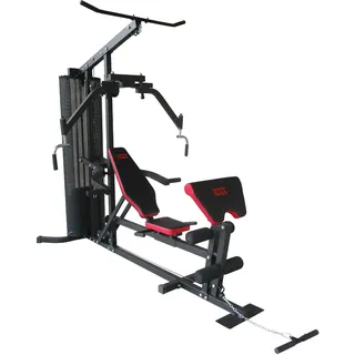 Motive by U N O Fitness MOTIVE FITNESS by U.N.O. Kraftstation »Multi-Gym Competition« 10 Gewichtsblöcke Seilzug, Butterflystange, Latzug, Ruderfunktion und mehr, max. Benutzergewicht 120 kg, max. Trainingsgewicht 45 kg, schwarz