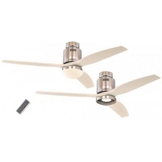 Bild von Aerodynamix 132 CH 132 cm Deckenventilator chrom glänzend/weiß