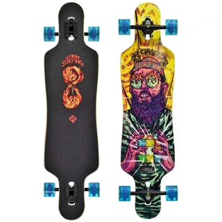 Streetsurfing Street Surfing Longboard Drop Through Freeride 39 Holy Cube