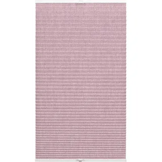 Wohnidee Plissee mit 2 Bedienschienen Rosa 60 cm x 130 cm