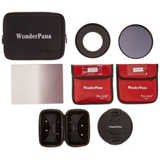 WonderPana 66 FreeArc Essentials ND 0.6SE Kit - Rotating 145mm Filter System Holder, Lens Cap, Fotodiox Pro 6.6"x8.5" 0.6 (2-stop) Soft Edge Grad ND and 145mm ND16 (4-Stop) Filters for the Canon 17mm TS-E Super Wide Tilt/Shift f/4L (Full Frame 35mm)