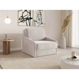 Mid.you Schlafsessel , Beige , Kunststoff , 96x86x115 cm , Stoffauswahl , Wohnzimmer, Sofas & Couches, Schlafsofas, Schlafsessel