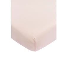 Bild Baby Spannbettlaken Kinderbett - Uni Soft Pink - 60x120cm - Einzelpackung