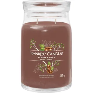 Yankee Candle Praline & Birch Duftkerze 567 g braun