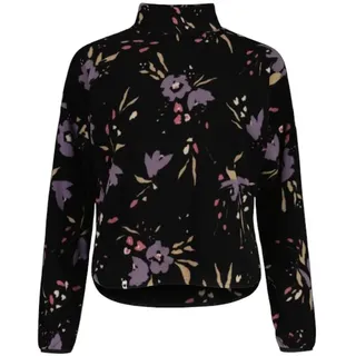 Maloja Fleecepullover RomaliaM (Oversize Fit) schwarz/blume Damen