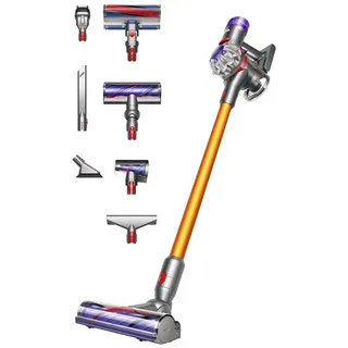 Dyson V8 Absolute silber/gelb