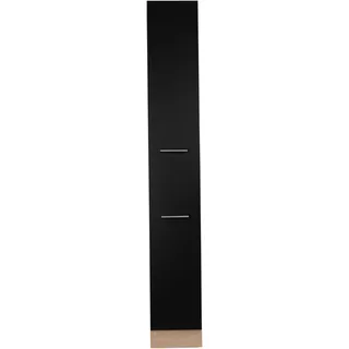 Respekta Apothekerschrank 30 x 200 x 60 cm Schwarz